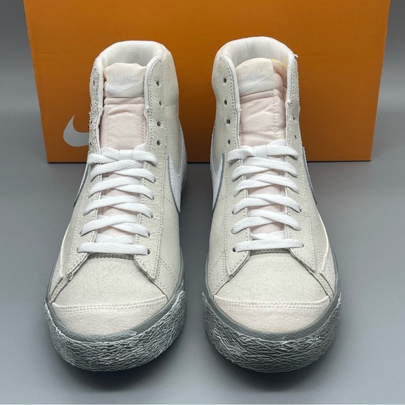 Mens Nike Blazer Mid ‘77 SE Summit White/Phantom Green Size 10 Rare New - Picture 5 of 15